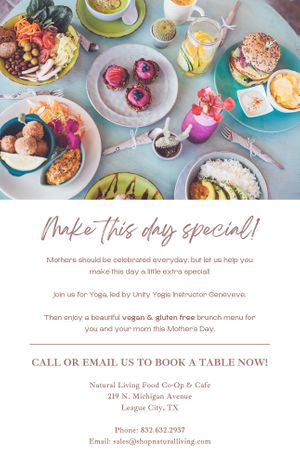 RSVP to reserve your table! Limited spots available! at Natural Living Food Co-op and Cafe in League City