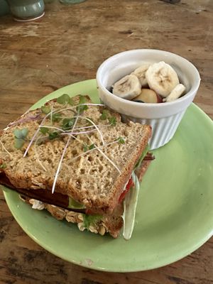   at Natural Living Food Co-op and Cafe in League City