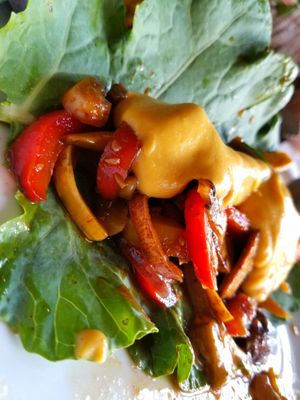 Enchiladas! Raw and Vegan at Natural Living Food Co-op and Cafe in League City