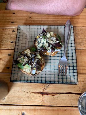  Bagel Pizza at Natural Living Food Co-op and Cafe in League City