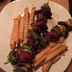 Seitan Brochettes  at La Ruta Vegana in Mazatlan