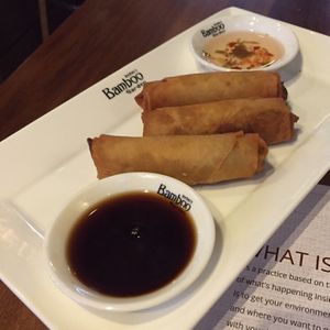 Spring Rolls  at Inchin's Bamboo Garden in Cleveland