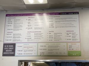 Menu at Oki Momo in San Luis Obispo