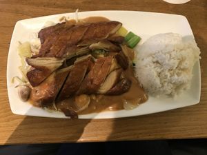 Vegan duck at Sampan in Frankfurt