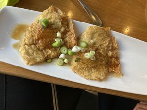 vegan egg   at Sampan in Frankfurt