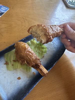 Vegane Hähnchenkeule  at Sampan in Frankfurt