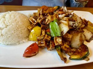 M44 - Tofu dish   at Sampan in Frankfurt