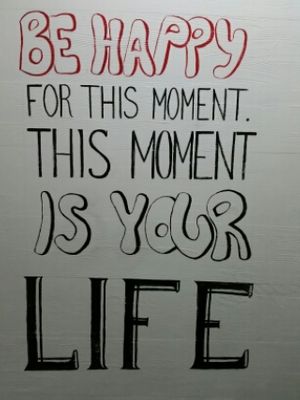 affirmations at Krudo Club in Kyiv