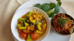 thai curry at StrandCafe Sassnitz in Sassnitz