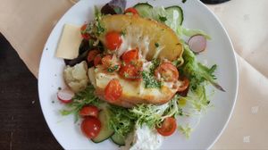 potatoe at StrandCafe Sassnitz in Sassnitz