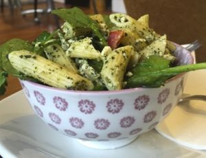 Pasta Salad at The Village Idiot Cafe in Belgrave