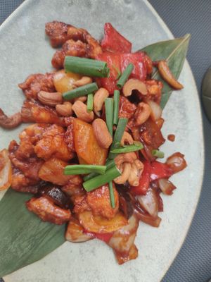 Chicken stir fry at Lao Thai   in Gdansk