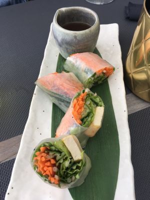 tofu summer rolls at Lao Thai   in Gdansk