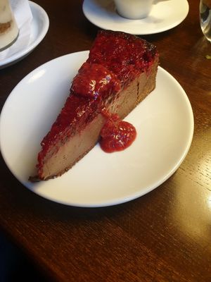 Chess cake #Veganuary at Retro in Gdansk