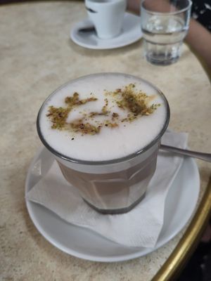 Pistachio hedonist at Retro in Gdansk