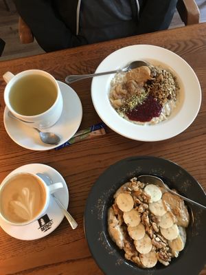 Porridge selections  at Retro in Gdansk