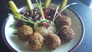 falafel at Food Art Company in Gdansk