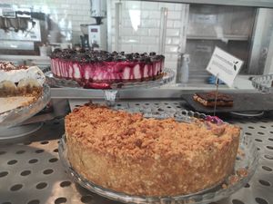 Apple strudel at daTerra - Baixa in Porto