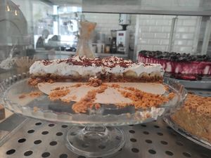 Banofie pie at daTerra - Baixa in Porto