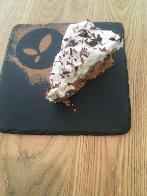 Vegan banoffee pie. at daTerra - Baixa in Porto