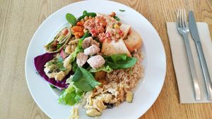 Buffet at daTerra - Baixa in Porto