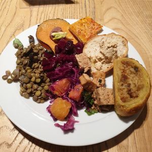 Mixed Plate from the buffet at daTerra - Baixa in Porto