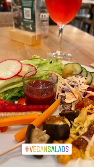 Salad Buffet #Veganuary at daTerra - Baixa in Porto
