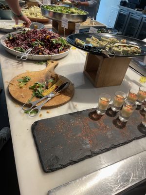 Part of the buffet   at daTerra - Baixa in Porto