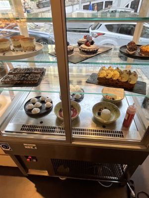 Variety of desserts they offer   at daTerra - Baixa in Porto