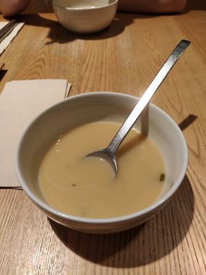 Soup included in the menu at daTerra - Baixa in Porto