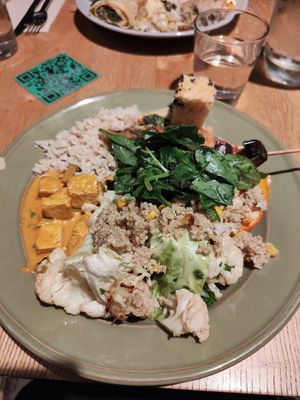 Dinner plate at daTerra - Baixa in Porto