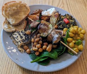 Lunch buffet at daTerra - Baixa in Porto