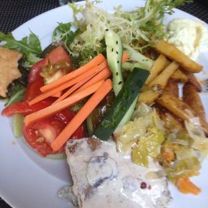 vegan buffet at daTerra - Baixa in Porto