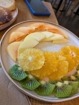Fruit assortment at daTerra - Baixa in Porto
