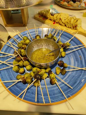 Brussel sprouts at daTerra - Baixa in Porto