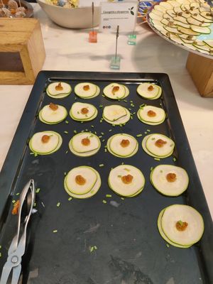 Raw lasagna at daTerra - Baixa in Porto