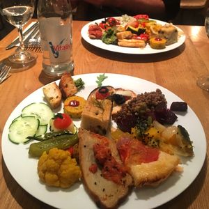 Beautiful food, but unfortunately me and my partner didn't enjoy the taste. at daTerra - Baixa in Porto