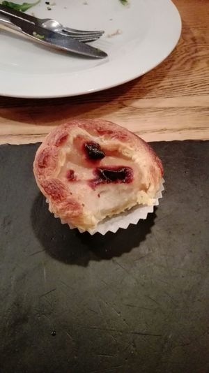 Vegan pastel de nata at daTerra - Baixa in Porto