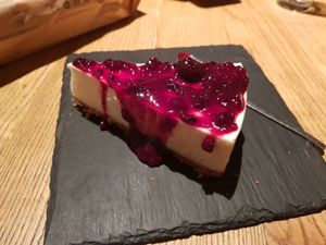 Cheese cake at daTerra - Baixa in Porto