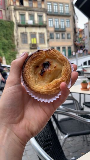 Vegan pasteis de nata  at daTerra - Baixa in Porto