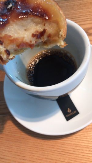 Topical Portuguese cake: super! at daTerra - Baixa in Porto