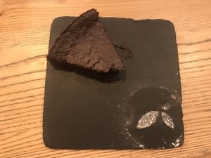 Tarta de chocolate casera y sin azúcar  at daTerra - Baixa in Porto