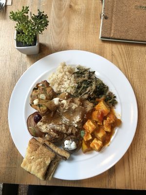  The cheesy seitan was to die for! at daTerra - Baixa in Porto