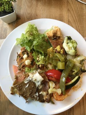 Very amazed with that watermelon (left corner) at daTerra - Baixa in Porto