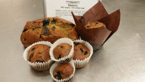 Vegan Blueberry at LaniLove Gluten-Free Breads in Kahuku