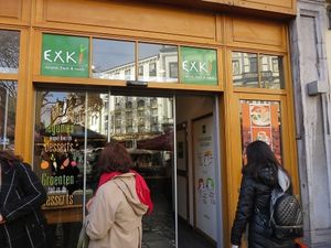 front - entrance at EXKi - Agora in Brussels