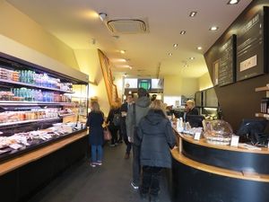 fridges and counter at EXKi - Agora in Brussels