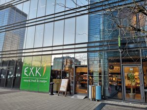 Outside at EXKi - Bolivar in Brussels