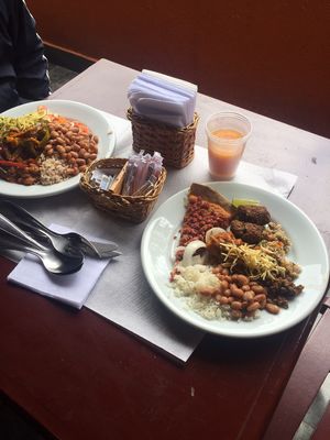 Brazilian vege lunch!! Yum!! at Flor de Liz in Osasco