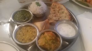 Vegetarian Combo at Simi's Indian Cuisine in San Antonio